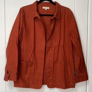 NWOT Tradlands field chore coat in rust